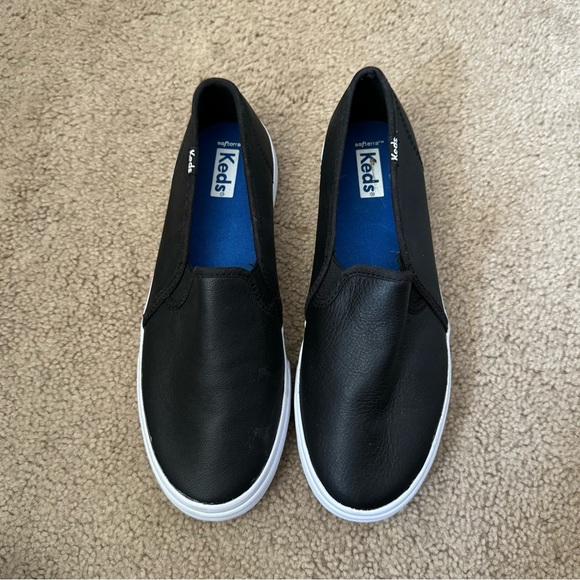 Leather Black Keds (Double Decker) - Picture 3 of 6